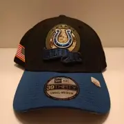 Indianapolis Colts NFL Hat New Era 39Thirty Flex Fitted Men's Size S-M Cap