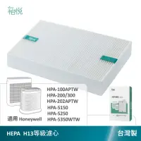 在飛比找momo購物網優惠-【怡悅】HEPA濾心 適honeywell HPA-100A