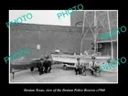 OLD 8x6 HISTORIC PHOTO OF DENTON TEXAS THE DENTON POLICE RESERVE c1960s