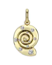 Aqua Sea Shell Charm - Exclusive