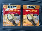 HotHands Toe Warmers With Adhesive Lot of 2 Pairs Brand New BB 08/26