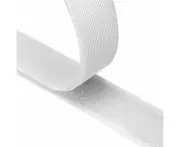 Scratch Sticker 8M, Adhesive Hook Loop Adhesive Tapes Tape Scratch Tape Hook Loop Self Adhesive Tape (White)