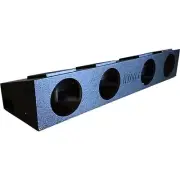 King Boxes Quad 8" 09-22 Ford F-150 2017-22 Ford F250/F350 Crew Cab Speaker Box