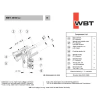 在飛比找露天拍賣優惠-原裝德國 WBT 0610Cu 純銅版 HiFi發燒音箱喇叭