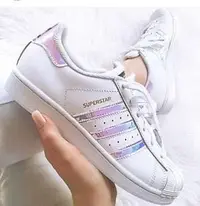 在飛比找Yahoo!奇摩拍賣優惠-ADIDAS SUPERSTAR 仙杜瑞拉 愛迪達 金標 雷