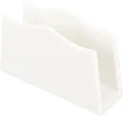 WHAMVOX Ceramic Napkin Stand Bathroom Napkin Holder Tray for Kitchen Restaurant Decor