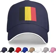 [Generic] National Emblem of Belgian Baseball Cap Belgium Trucker Dad Hat for Men Women Outdoor Sport Running