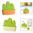 Funny Coasters with Flowerpot Holder Simple Place Mats for Hotel Drinks Home