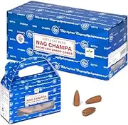 Satya 6pc Display - 24pc Box/Nag Champa Backflow Cones - 144pc Total