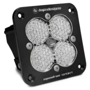 Baja Designs® Squadron Sport™ Black Flush Mount LED Light Pod (Work/Scene)