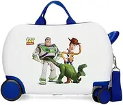 Joumma Disney Family Pixar Children's Suitcase White 45 x 31 x 20 cm Rigid 1.8 kg Combination Lock Side ABS 1.8 kg 27.9L Hand Luggage, White, One Size, Children's Suitcase