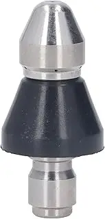 Turbo Nozzle for Pressure Washer, 5000 PSI Rotating Pressure Washer Nozzle Replacement, Designed for Heavy Duty Dirty Cleaning, for Hot and Cold Water Up to (Middle Head Rear 6