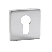 Lane 53mm Square Euro Escutcheon Set