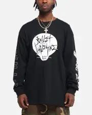 [BULLET FOR MY VALENTINE] Bullet For My Valentine Parasite Long Sleeve T-shirt Black - Size XL XL Black