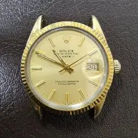 在飛比找Yahoo!奇摩拍賣優惠-勞力士 rolex 15505 金錶 34mm