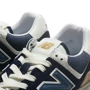 【滿額現折300】NEW BALANCE 休閒鞋 NB 574 海軍藍 金標 復古 慢跑鞋 男女 U574LGBB