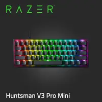 在飛比找PChome24h購物優惠-Razer Huntsman V3 Pro Mini 機械式