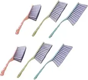 Gogogmee 6pcs Dusting Brush Kitchen Scrub Brush Soft Bristle Soft Duster Desk Sofa Duster Bed Dust Duster Bed Cleaner Cleaning Tool Upholstery Cleaner for Couch Hand Broom Duster Home