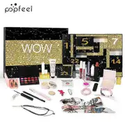 Elrachen 2024 Christmas Advent Calendar Beauty - Makeup Set Christmas Advent Calendar | 24 Day Makeup Calendar, Beauty Countdown Set (Including Lip...