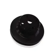 Aeroflow Billet Water Pump Pulley Single V Groove for Holden 253-308 Black