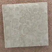 Photo Album, 50 Pgs, 200 Pockets, 4"X6" Slip-in Design w Memo Area~Sage Green