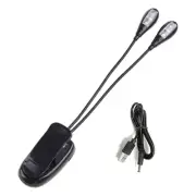 Music Lamp Reading Light Student Dormitory Lights with Clip Operated