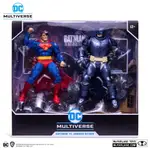 麥法蘭 MF15457 DC MULTIVERSE 黑暗騎士歸來 超人 VS 蝙蝠俠 2入組 雙人包 可動公仔