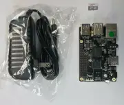 ROCK64 1GB RK3328 Single Board Computer Kit V2 SBC 16GB MicroSD AC Adapter Kit