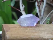 A Grade Amethyst Crystal 36 Grams Polished Double Terminated Points 50mm Long