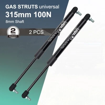 2x Gas Struts 315mm 100N match Stabilus 5027DJ for Caravan Boot Hatch Box Awning