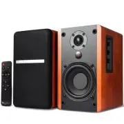 BT25 (2024 Version) Bluetooth Active Bookshelf Speakers for with Optical Aux ...
