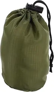 [SAFIGLE] Raincoat Bag Compression Bags for Camping Small Waterproof Drawstring Bag Sack Storage Bag Organizer Sack Stuff Sack Compression Bag Nylon Olive Green