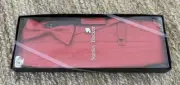 Stanley Blacker Men’s Black Tie Cummerbund and Bow Tie Boxed Set Red Silk