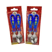 Ryan’s World Pocket.Watch Forks Spoons Set Easy Grip Flatware Kids Toddlers 3+