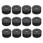 12Pcs Caster Insert with Thread, 30mm/1.18" M8 Thread for Furniture