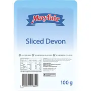 Mayfair Devon Slices 100g