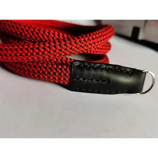 登山軟繩相機背帶適用于富士徠卡索尼手工真皮相機繩背帶