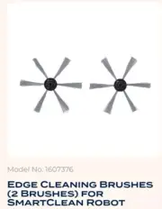 Bissell Edge Cleaning Brushes 1607376 for SmartClean Robot 1605 1974 1605C NEW