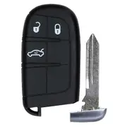 Jeep 3 Button Shell Case Replacement with Uncut Key - Remote Control Replacements Australia