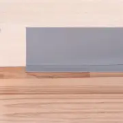 Flexible Wall Base Baseboard Molding Trim 5" Width x 19.68Ft Length, Grey