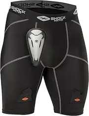 [Shock Doctor] Youth Hockey Compression Short with BioFlex Cup Included for Youth Boy's