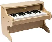 [ZIPPY] Kids Piano Keyboard, 25 Keys Digital Piano for Kids, Mini Music Educational Instrument Toy, Wood Piano for Toddlers Girls Boys (Oak)