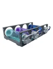 [Stakrax] 4 Bottle Storage Fridge Rack Organiser in Silver