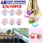 2/10x Car Empty Perfume Bottles Fragrance & Essential Oil Diffuser Air Freshener