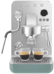 Smeg Minipro Expresso Coffee Machine Matte Emerald Green