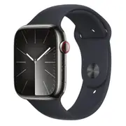 Apple Watch Series 9 45mm Graphite Stainless Steel Case GPS + Cellular (S/M)