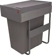 Waste Bin Pull-Out Hailo Easy Cargo 40 - Easy Installation with Only 4 Screws