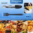 9Pcs Air Fryer Accessories with Rack Skewer Rack Toast Pan Pizza Pan 7 jwt