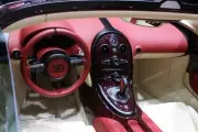 Cars 2015 bugatti finale grand sport super veyron Desk Mat Stitched
