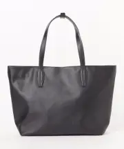(ASK availability First) BEAMS Faux leather tote bag New
